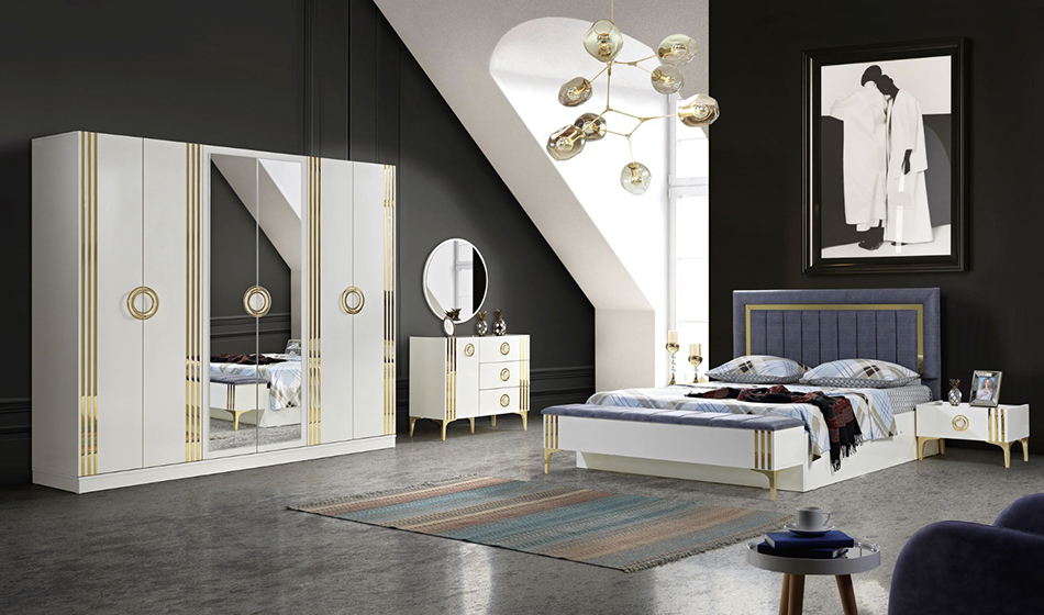 2022 Yılının Modern Yatak odası Dekorasyonu