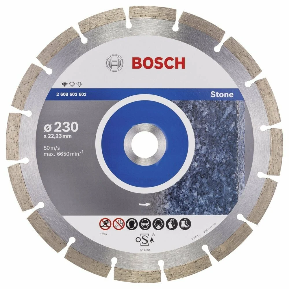 Bosch – Standard Seri Taş İçin Elmas Kesme Diski 230 mm