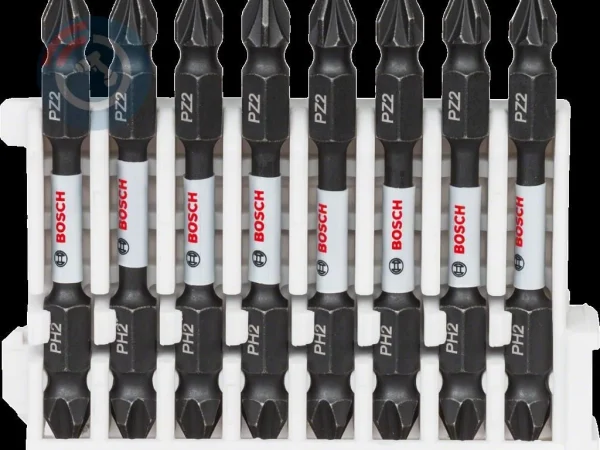 Bosch – Impact Control Serisi Çift Taraflı Vidalama Ucu 8’li PH2/PZ2 *65mm