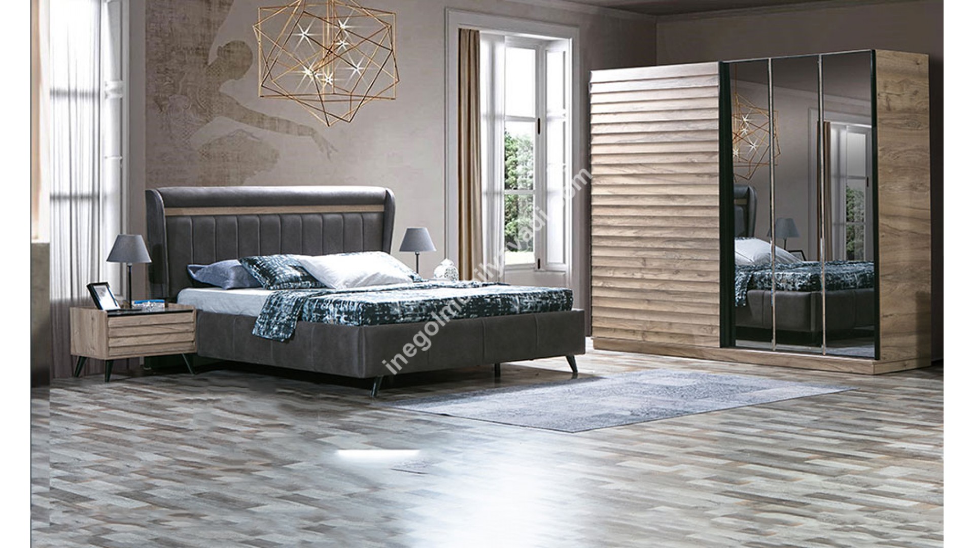 İnegöl Prada Modern Yatak Odası Takımı