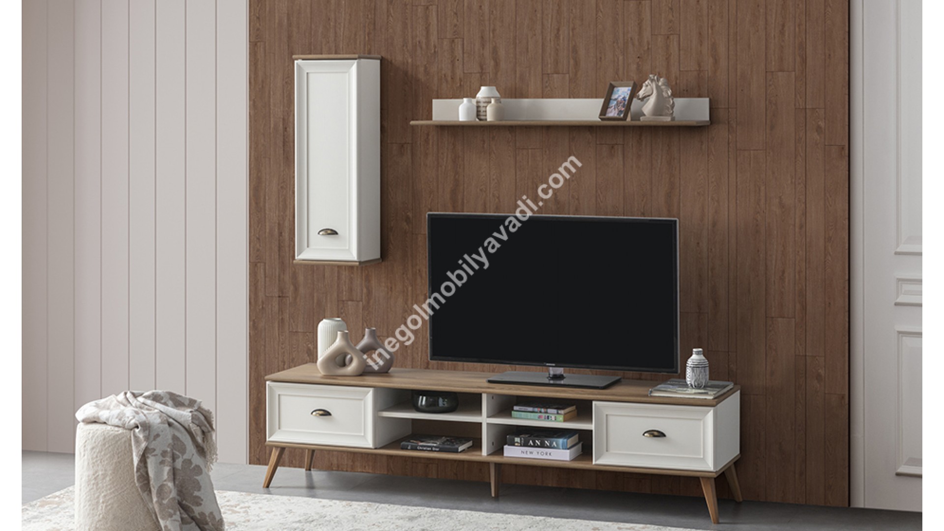İnegöl Mobilya Ada Bohem TV Ünitesi Takımı