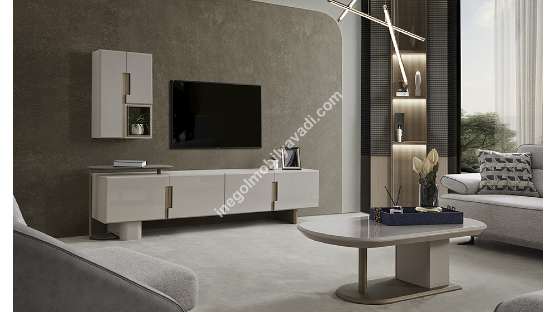İnegöl Mobilya Sueno Modern TV Ünitesi Takımı