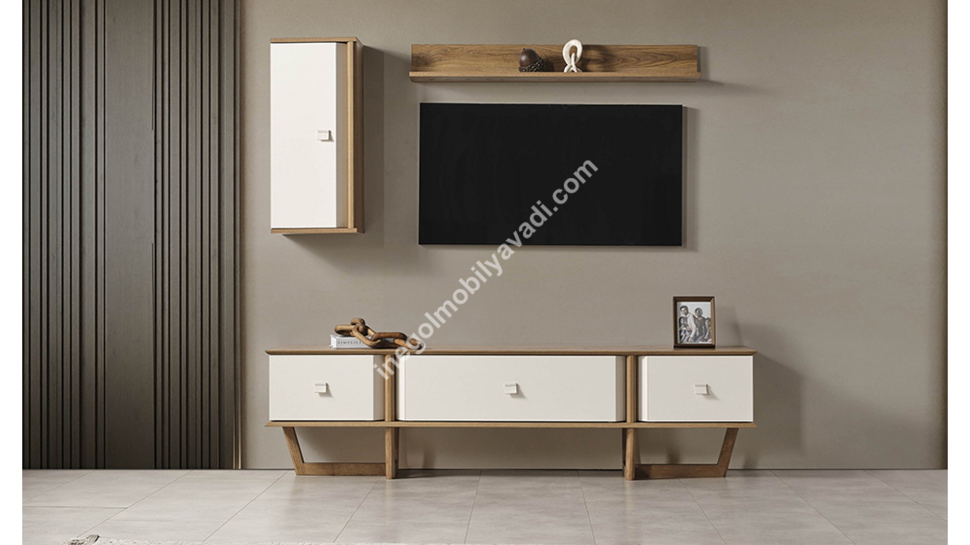 İnegöl Mobilya Soft TV Ünitesi Takımı