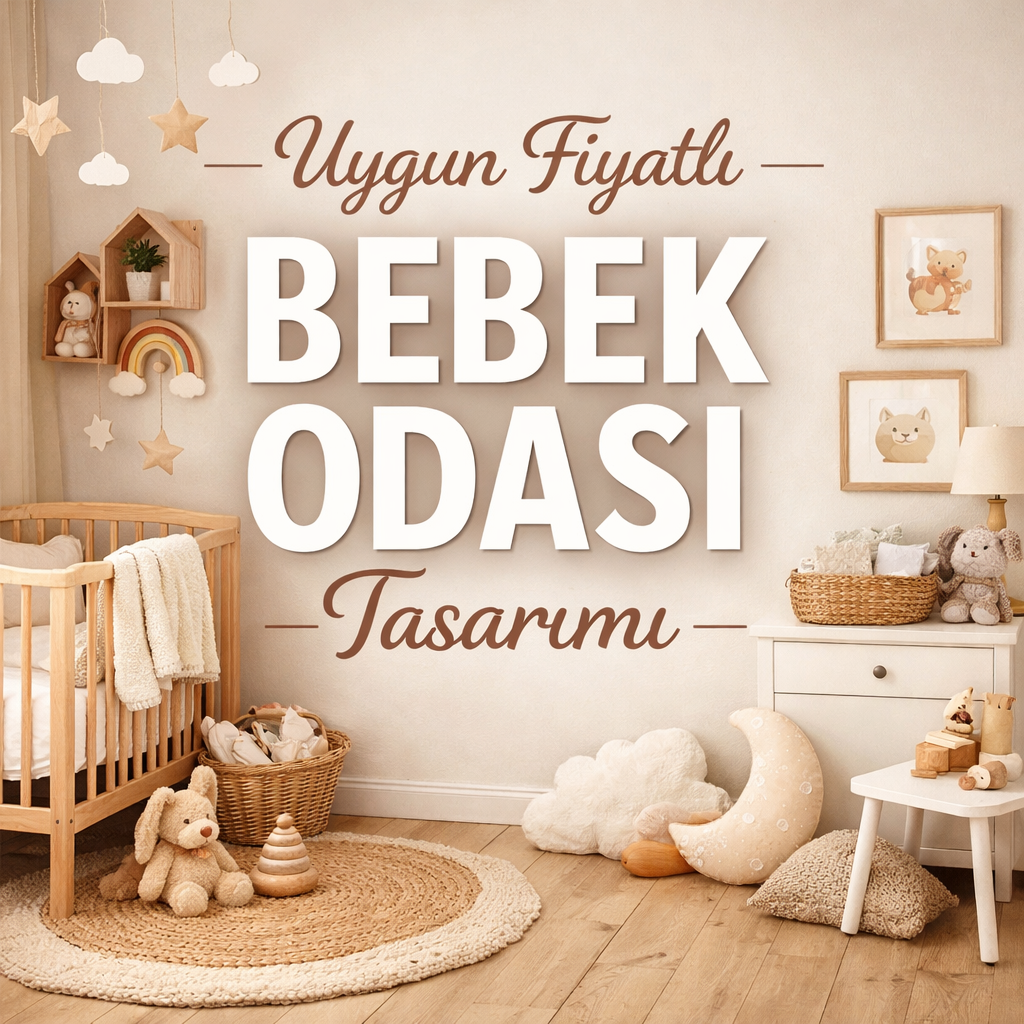Uygun Fiyatlı Bebek Odası Tasarımı