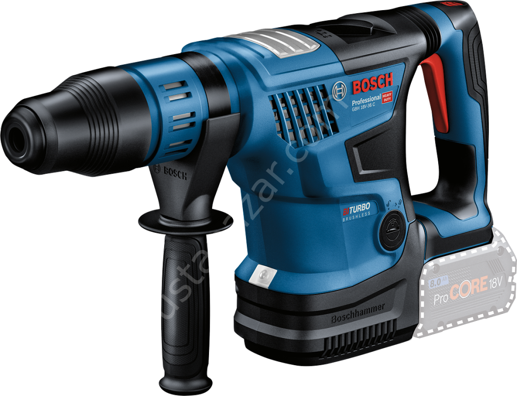0611915021 Bosch Professional GBH 18V-36 C (Solo) Akülü Kırıcı Delici